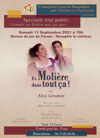 évènement ponctuel de théâtre à Neauphle le Château, Molière