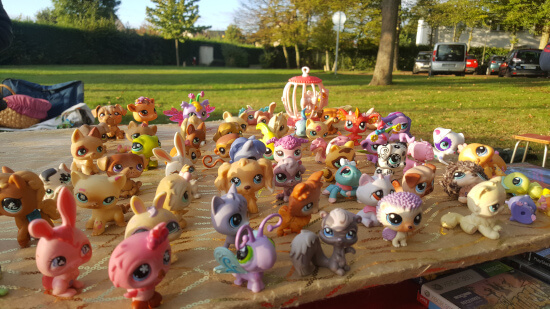 poneys, figurines pour enfants filles à la bourses au jouets de Neauphle