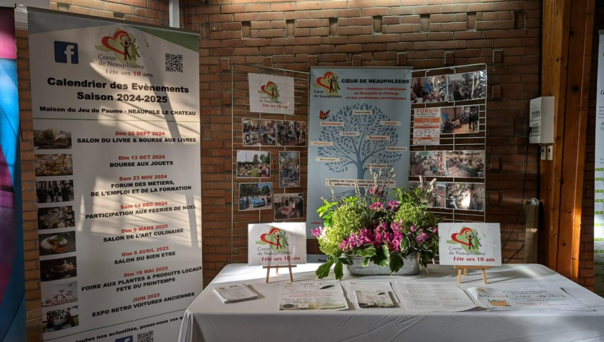 FORUM ASSOCIATION 2025 NEAUPHLE LE CHATEAU MAISON DU JEU DE PAUME
